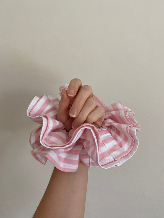 Candy Stripe Scrunchie